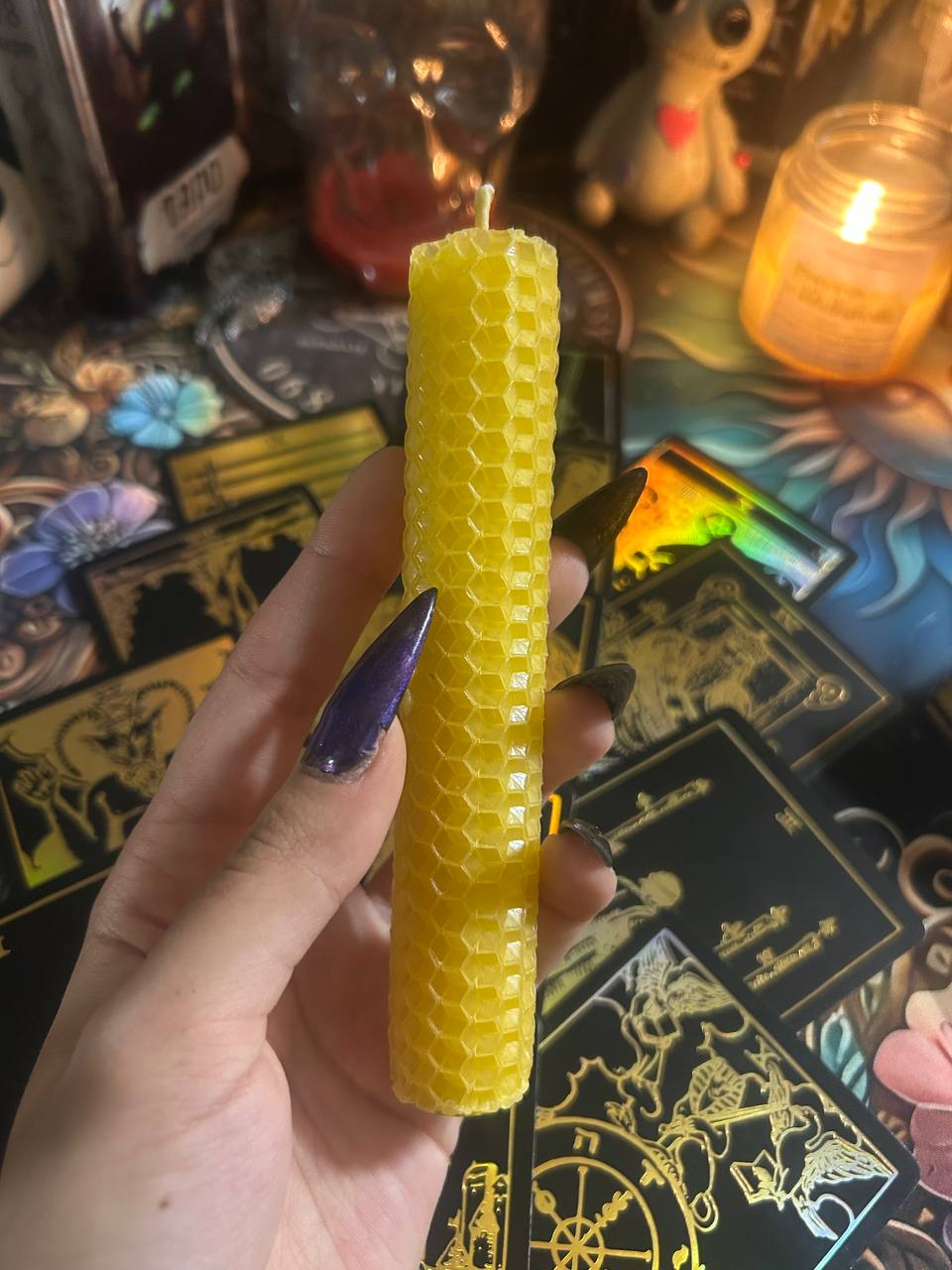 Свічка з вощини